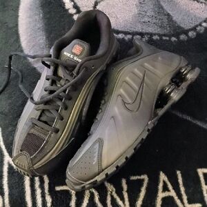 Nike Kids Black Shox Sneakers